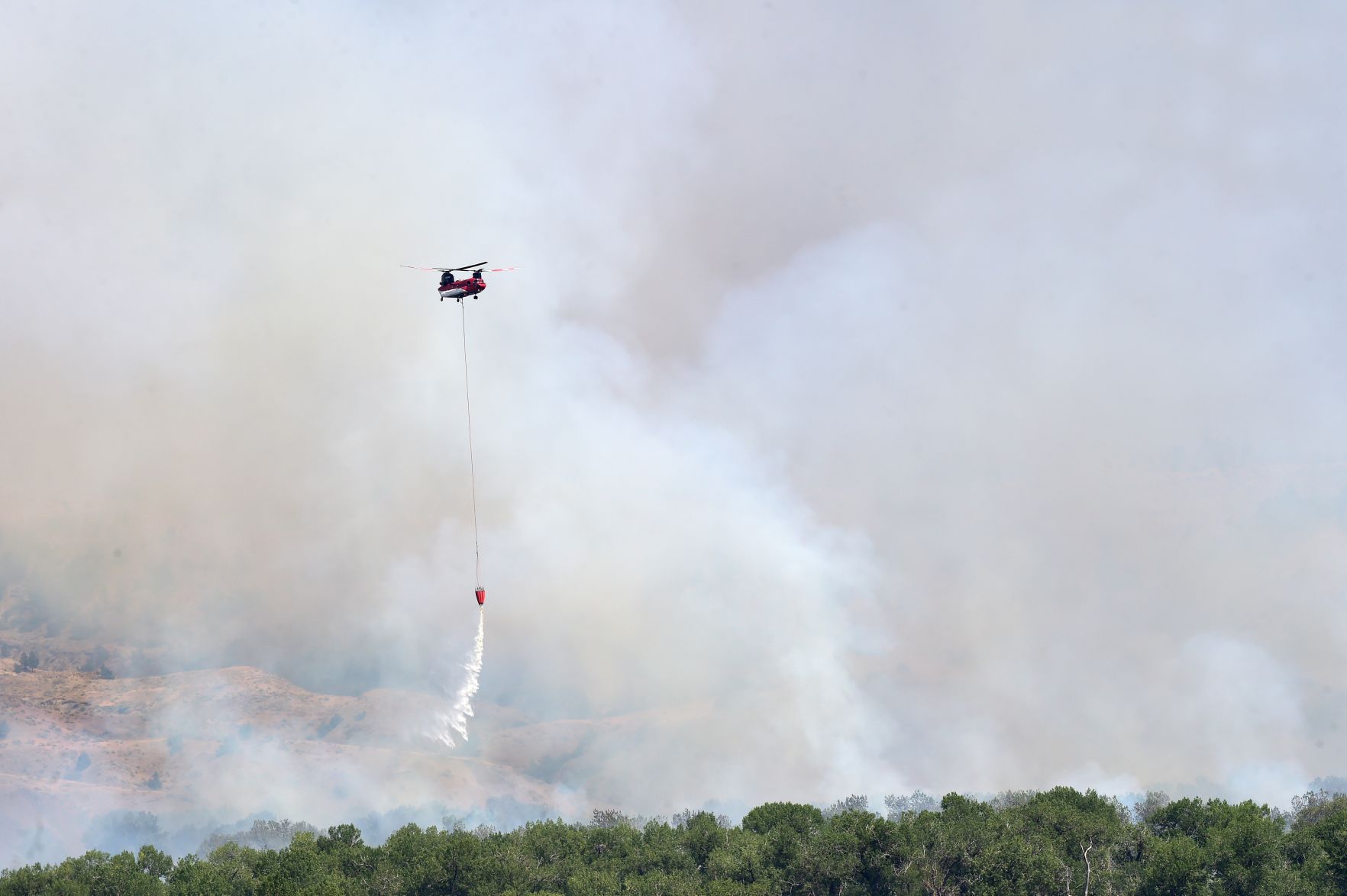 Lodgepole Complex fire